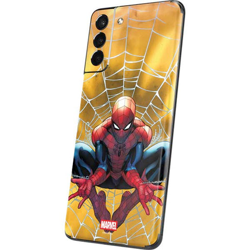 Marvel Spiderman Web Shooting Galaxy S21 Plus 5G Skin